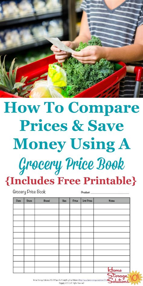 Grocery Price Book: Use It To Compare Grocery Prices In Your Area