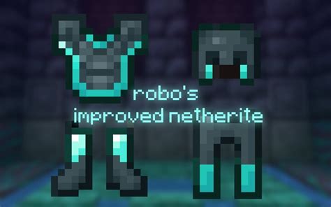 Robo's Improved Netherite Minecraft Texture Pack