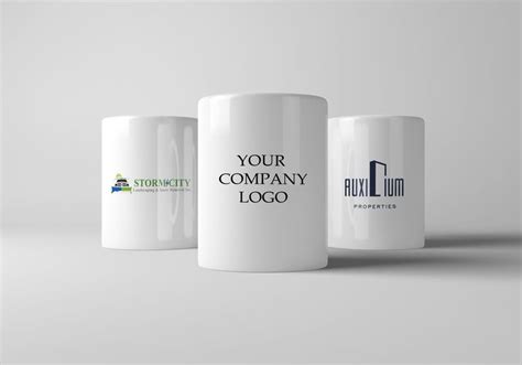 CUSTOM Mugs With Business Logo or Photo Personalized Logo Mug - Etsy ...