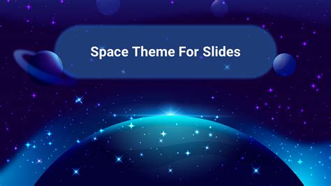 Space Template Google Slides