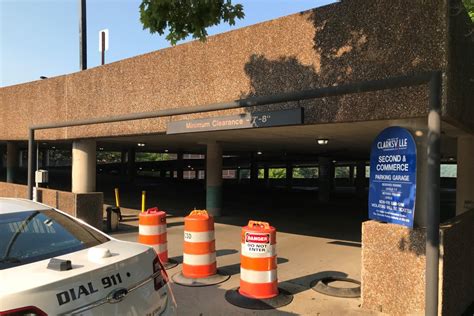 Downtown parking garage to reopen Thursday after structural repairs ...