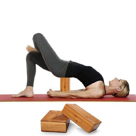 FITSY Wooden Yoga Block Bricks | Yoga Products Online