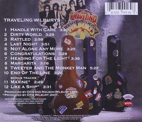 The Traveling Wilburys CD: Volume 1 (CD) - Bear Family Records