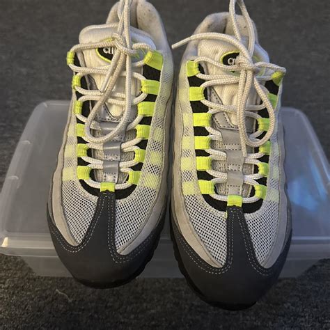 Nike air max 95 neon green These are classic air... - Depop