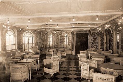 Inside the Titanic: When the huge ship sank in 1912, here's what the luxurious interior looked ...