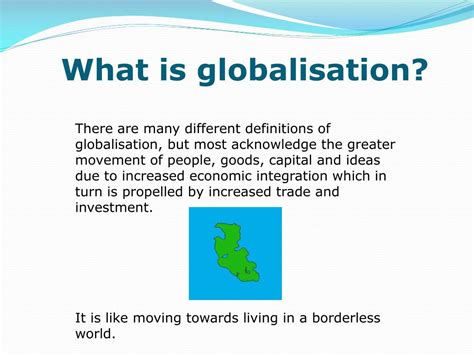 Globalization - GEO CAR. /SOCIAL STUDIES