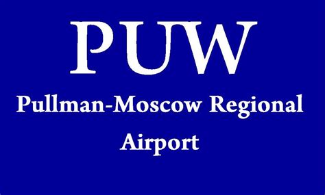 Pullman-Moscow Regional Airport Code – Acronym Blog