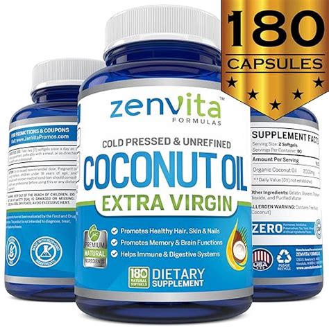 Top 5 Coconut Oil Capsules of 2024: Do NOT Buy Before Reading This!