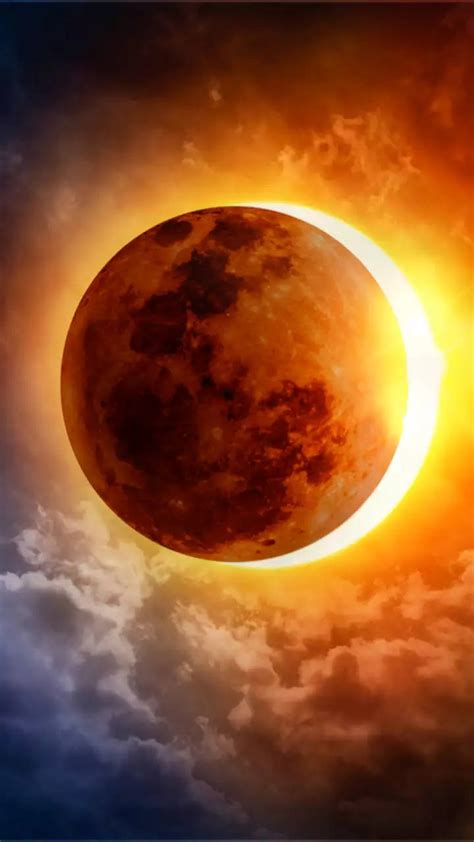 Download Clear Solar Eclipse Moon Wallpaper | Wallpapers.com