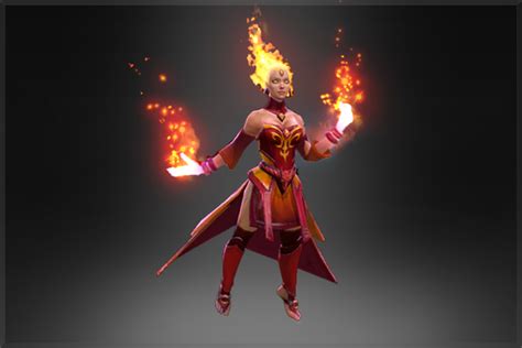 Dota 2 Mod : Lina Fiery Soul of the Slayer Arcana item - Dota 2 Modify