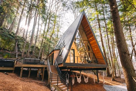 The A-Frame — Luxury Hocking Hills, Ohio Cabins & A-Frame | Dunlap Hollow | A frame house, A ...