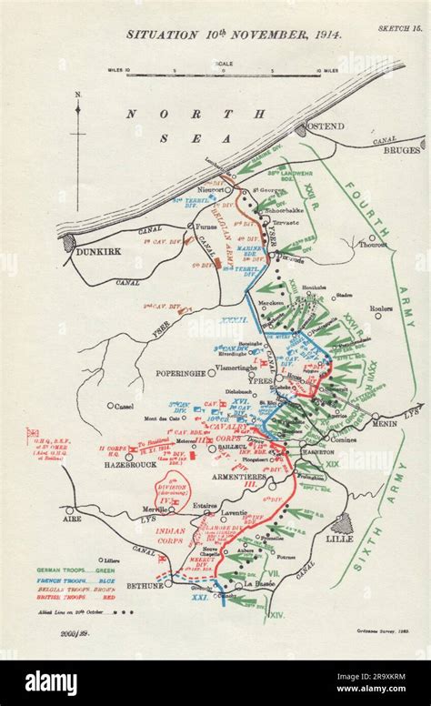 First Battle Of Ypres (1914) Summary Facts