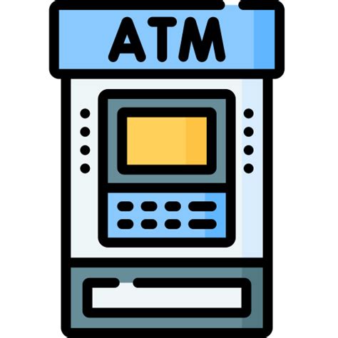 Atm machine Generic color lineal-color icon