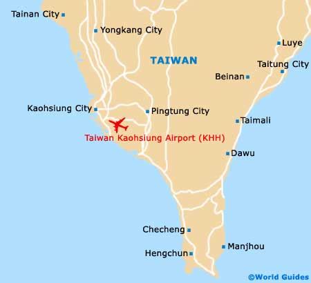 Map of Taiwan Kaohsiung Airport (KHH): Orientation and Maps for KHH Kaohsiung Airport