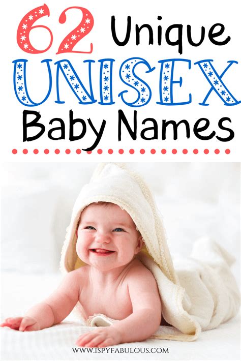 60+ Unique Unisex Names Everyone Will Love! - I Spy Fabulous