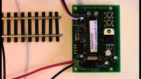 MegaPoints Controller DCC Demonstration - YouTube