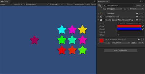 Unity Tutorial: Using MaterialPropertyBlock with Renderer for simple Sprite colorization - Sagui ...