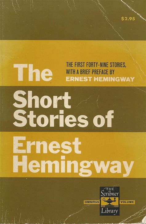 THE SHORT STORIES OF ERNEST HEMINGWAY 1938 499 PAGES | Short stories, Secondhand books, Ernest ...