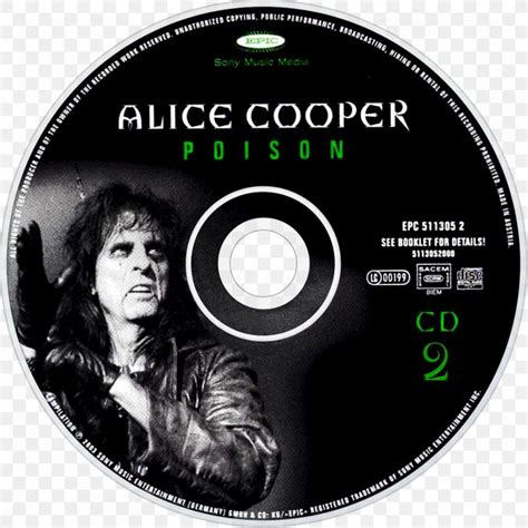 Alice Cooper Compact Disc Poison Album Greatest Hits, PNG, 1000x1000px, Watercolor, Cartoon ...