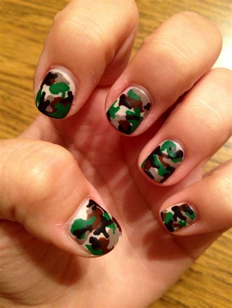 Camo nails! | Camo nails, Nails, Nail art