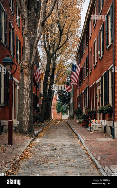 American Street in Society Hill, Philadelphia, Pennsylvania Stock Photo - Alamy