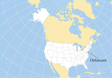 Map of the State of Delaware, USA - Nations Online Project