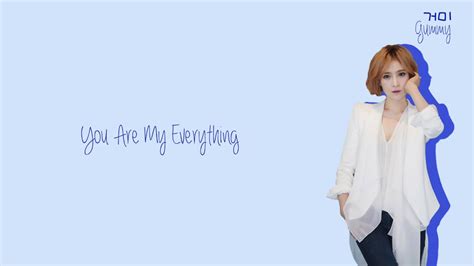 Gummy - You Are My Everything Lyrics Chords - Chordify