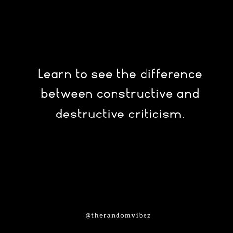 Top 80 Constructive Criticism Quotes To Deal With Haters – The Random Vibez