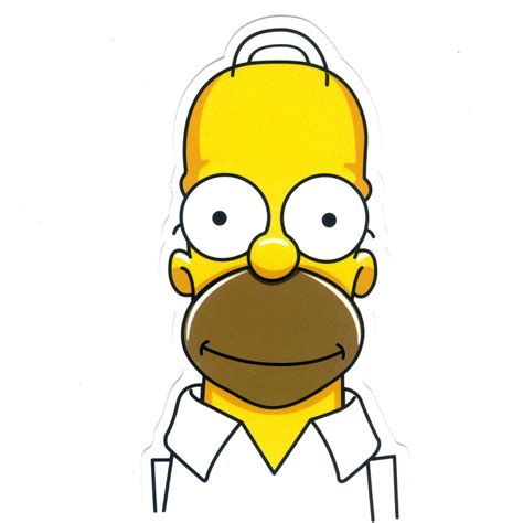 How To Draw Homer Simpson Head Easy at How To Draw