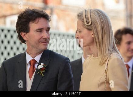 Venice, Italy. 16th Oct, 2021. Guests of the wedding between Alexandre Arnault and Geraldine ...