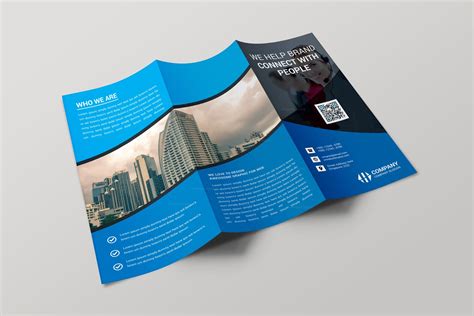 Paris Creative Tri-fold Brochure Design Template 001699 - Template Catalog