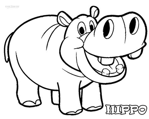 Discover Sparkling Hippo Colouring Pages Down for Work out Your Sense of Humor - thekoifish