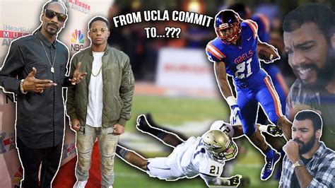 Snoop Dogg's Son Quit Football For What???!!!- Cordell Broadus ...