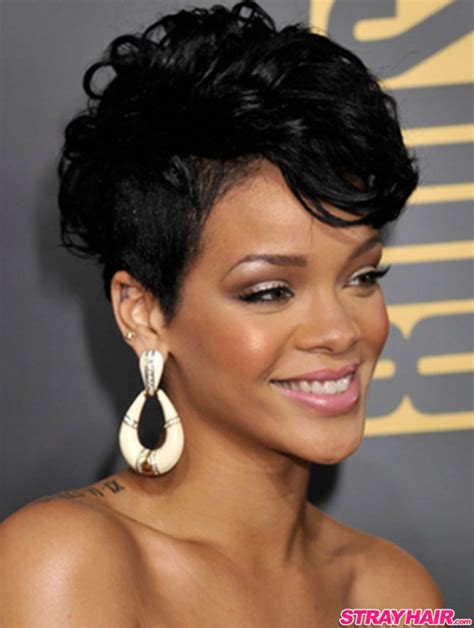 Rihannas Many Great Short Hairstyles – StrayHair