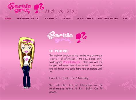 About | Barbie Girls Archive