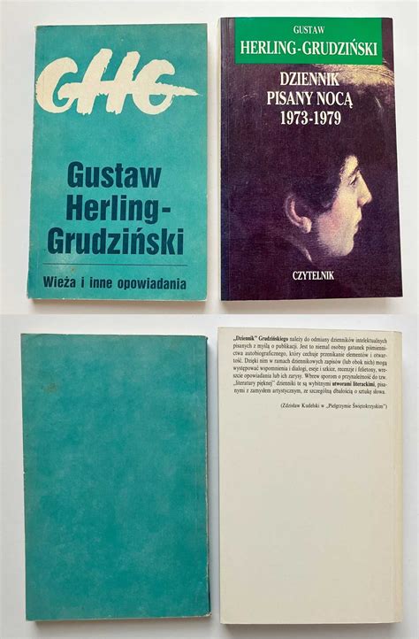 Gustaw Herling-Grudziński: Dziennik pisany nocą 1973 do 1979, Wieża Chylice • OLX.pl