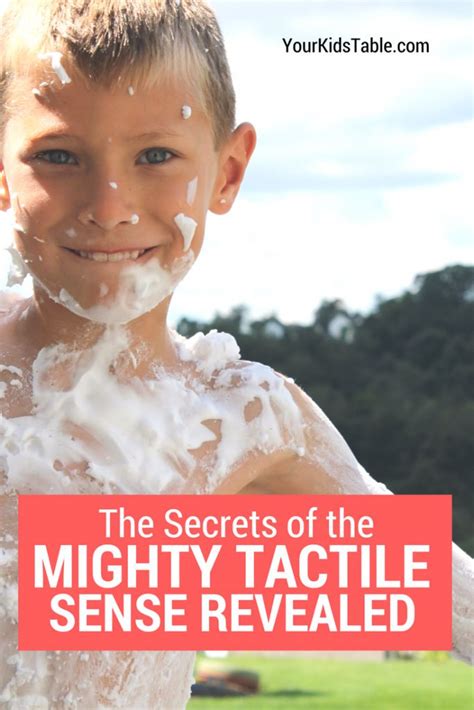 The Secrets of the Mighty Tactile Sense Revealed | Tactile sense, Sensory processing disorder ...