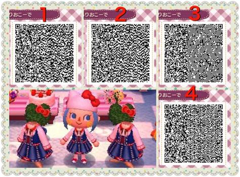 Sanrio Outfit QR Code ACNL | Animal crossing qr, Qr codes animal crossing, Animal crossing 3ds