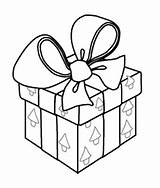 Christmas Gift Box Coloring Page At GetColoringscom  Free Printable sketch template