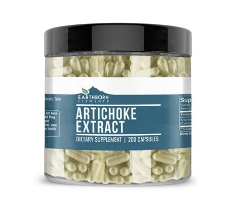 Artichoke Extract Capsules - Earthborn Elements