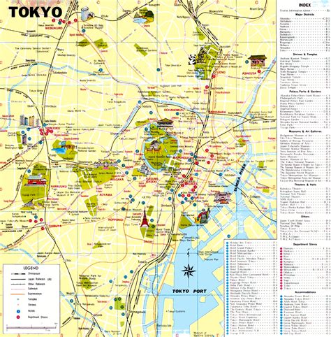 Geography & Administration of Tokyo Tokyo Travel Guide - Wa-pedia