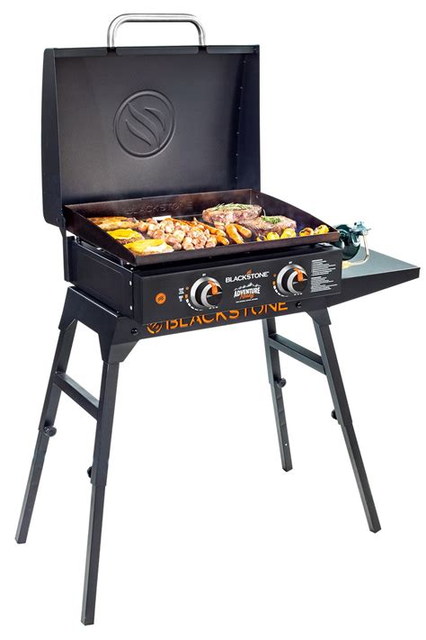 Blackstone Adventure Ready 22" Griddle with Hood, Legs, Adapter Hose ...