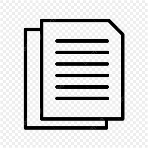 Document Icon Clipart Hd PNG, Vector Documents Icon, Document Clipart ...