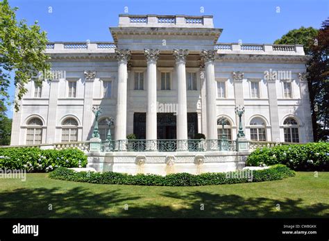 Marble House, Vanderbilt Mansion, Newport, Rhode Island, USA Stock ...