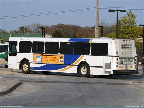 www.busdrawings.com - Oakville Transit 1989 NFI D40