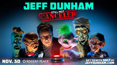 Jeff Dunham - November 30, 2023 | Rogers Place