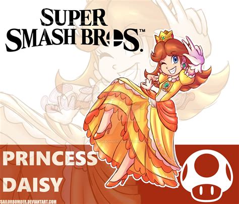 Princess Daisy - Super Smash Bros Ultimate by SailorBomber on DeviantArt