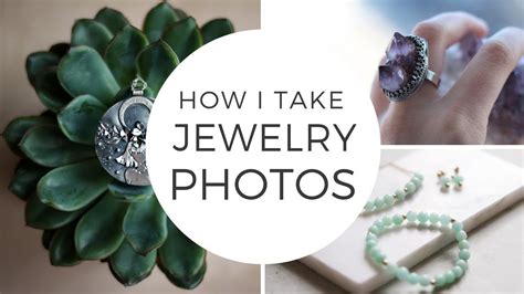 JEWELRY PHOTOGRAPHY - how I take jewelry photos at home. Product photography for Etsy - YouTube