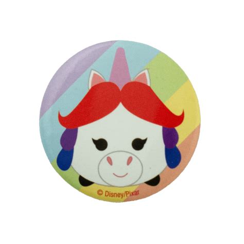 Inside Out Rainbow Unicorn | Busy Beaver Button Museum