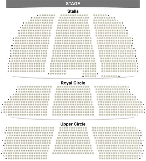 London Palladium Seating Plan